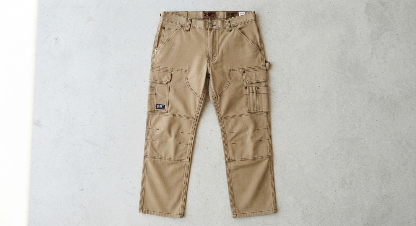 Reinforced Utility Pant — Heavy canvas · Tool pockets · Waist 28 to 44 size run